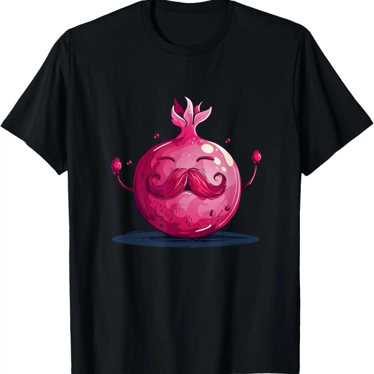 Pomegranate slice fruit Halloween costume cute vegan t-shirt S