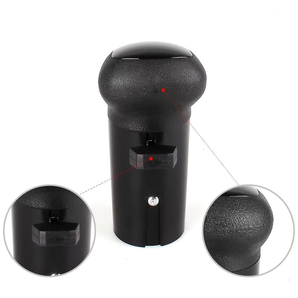 Aluminum Gear Shift Knob for Eaton Fuller Trucks - Easy Install, No Drilling Required, Black, Selector Lever