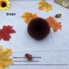 5cm Colorful Plush Ball for DIY Jewelry, Clothing & Accessories
