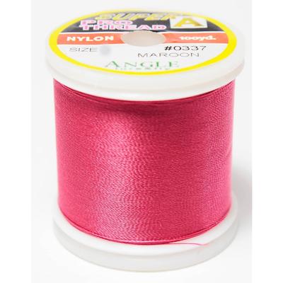 Super A Pro Nylon Thread D Size #0337 Maroon Rod Winding Thread 100m