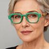 Large Frame Square Presbyopic Reading Glasses Women Men Vintage Spectacles With 0 +1.0 +1.5 +2.0 +2.5 +3.0 +3.5 +4.0