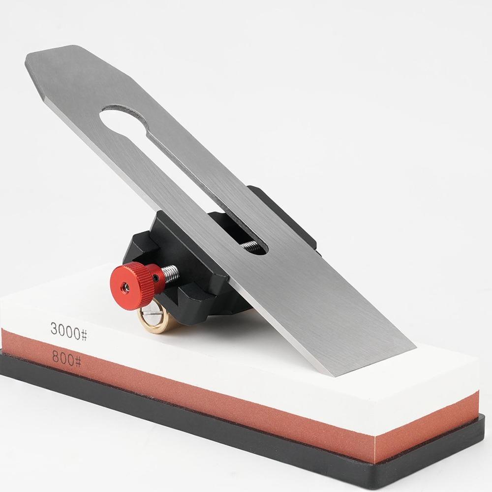 4-60mm Clamping Range Honing Guide Non Rusting Paint Sharpening Fixture  For Wood Chisels