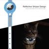 Pet GPS Tracker Leather Pet Adjustable Collars for Apple Airtag Location Tracker Dog Cat Anti-lost Reflective Protection Case