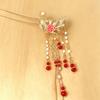 Épingle à cheveux en forme de U Fleur de Carpe Style Ancien Heurtoir de Chignon pour Cheveux pour Femmes Heurtoir de Chignon Chinois