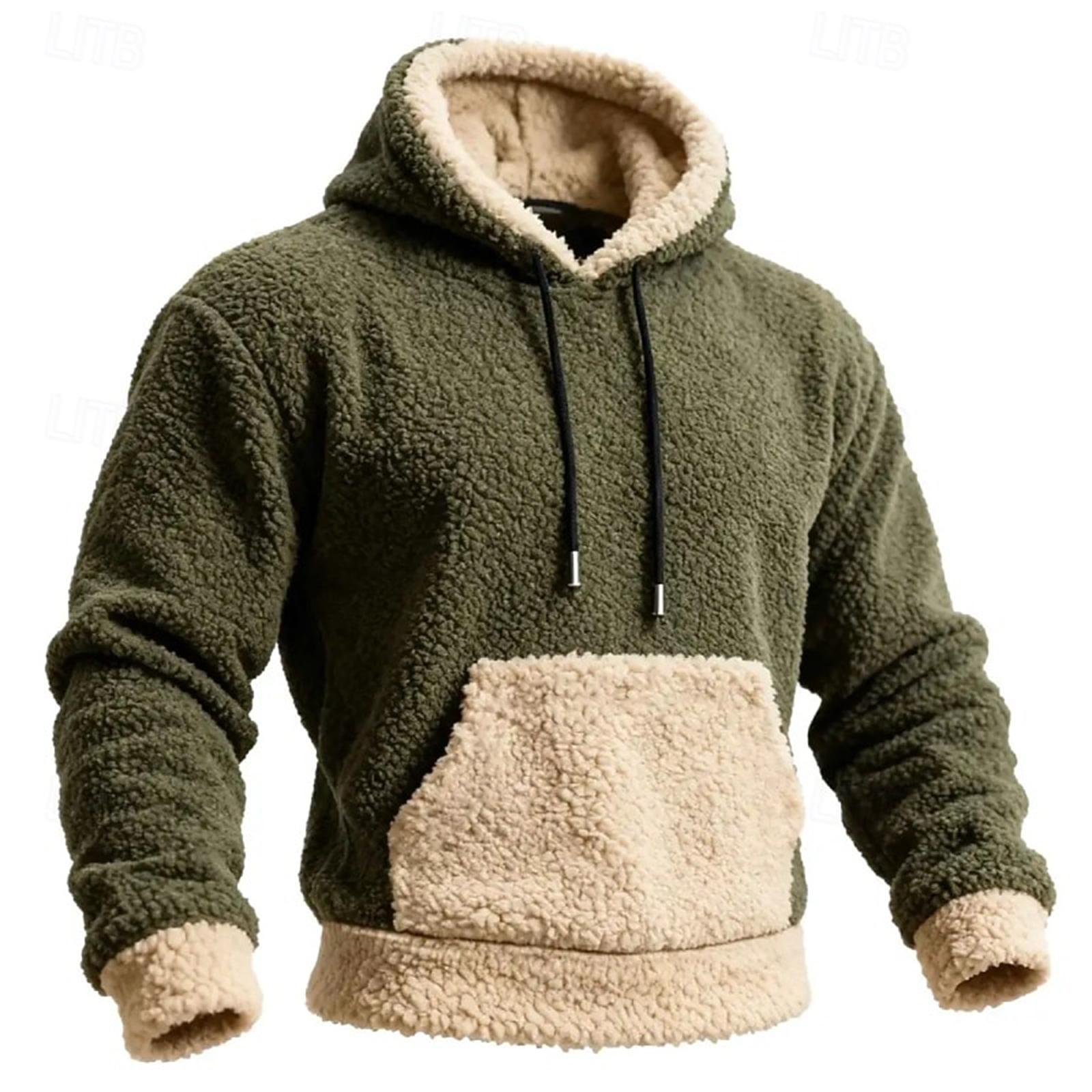 

Спортивный костюм с капюшоном, унисекс, одежда для бега, пуловер с длинными рукавами, толстовка с капюшоном XL армия зеленый