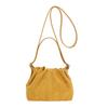 Fashi Solid Color Hasp Suede Square Shoulder Bags for Women 2026 High Quality Simple Popularity Temperament Commute Handbags
