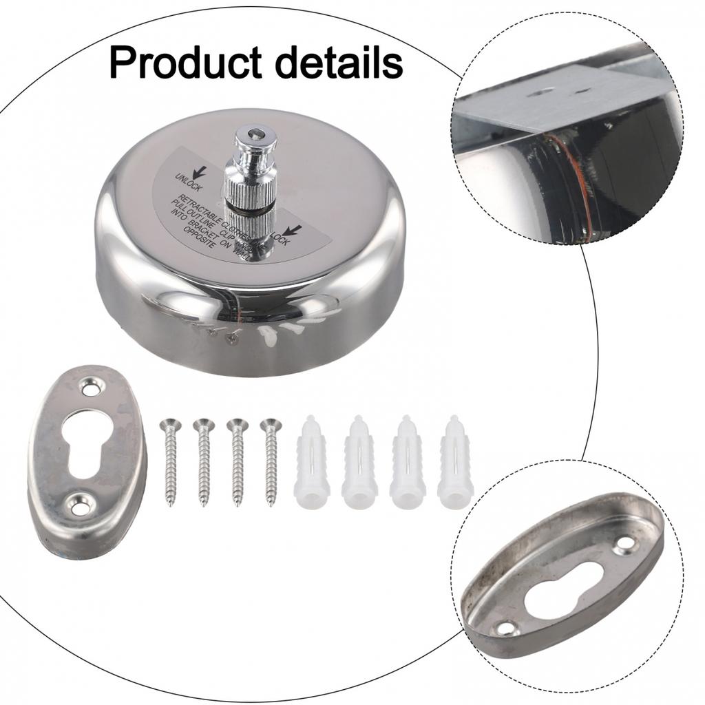 Retractable Clothesline 2.8 Meter / 9.18 Ft Laundry Supplies