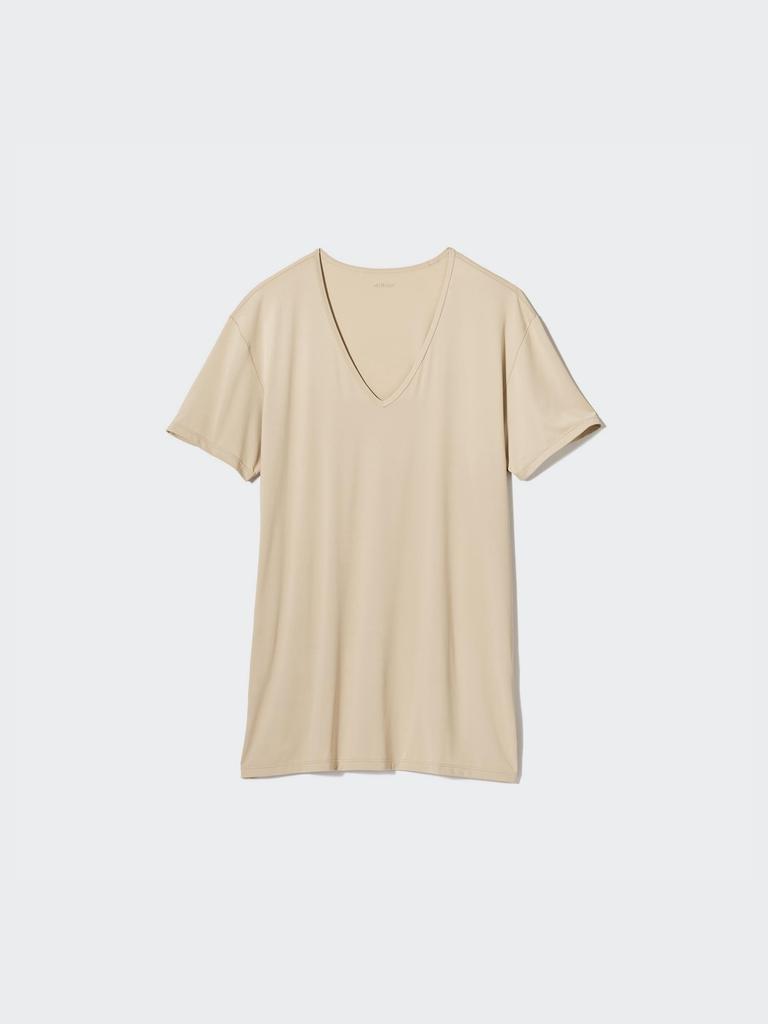 Uniqlo Airism V Neck T  shorT sleeVe 