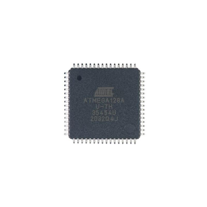1/5/10/30/50/100Pcs Surface Mount ATMEGA128A-AU TQFP-64 Package 8 Bit AVR Microcontroller Integrated Circuit Chip