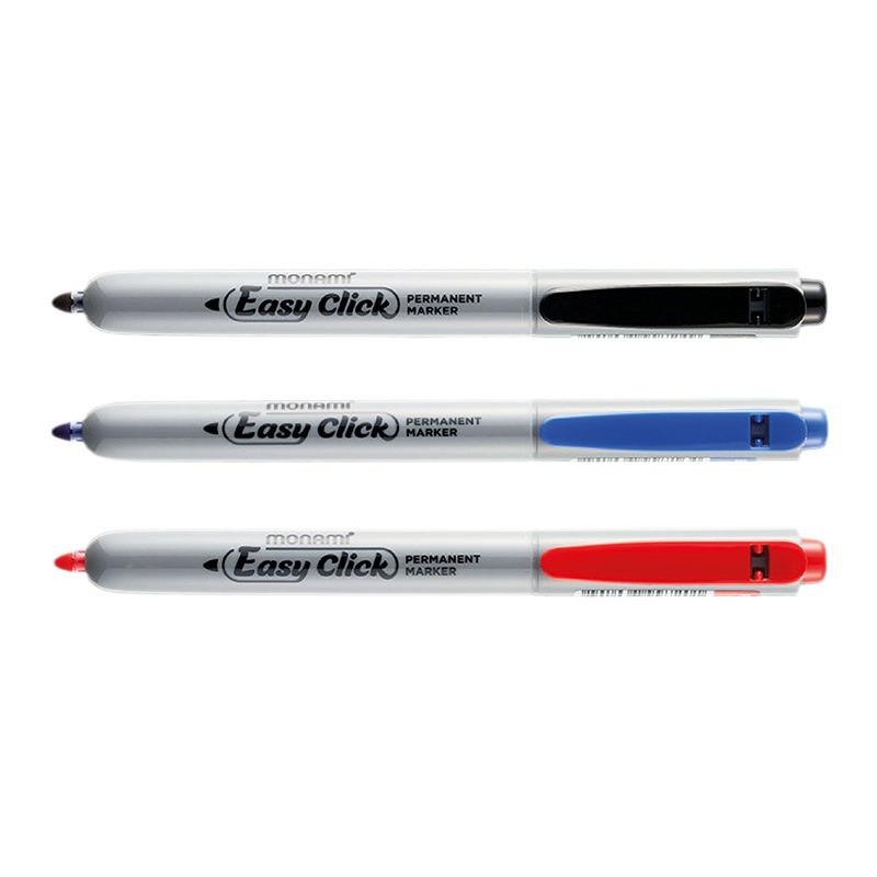 Monami Retractable 2mm Oil-Based Marker Pen for Study, Office, and Signature 5078.