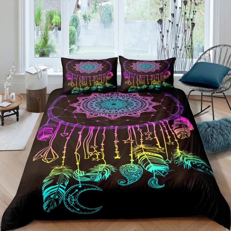 

Three-Piece Bedding Bohemian Dream Catcher 3D Digital Printing Bedding Home Textiles 70 * 133 two-piece set