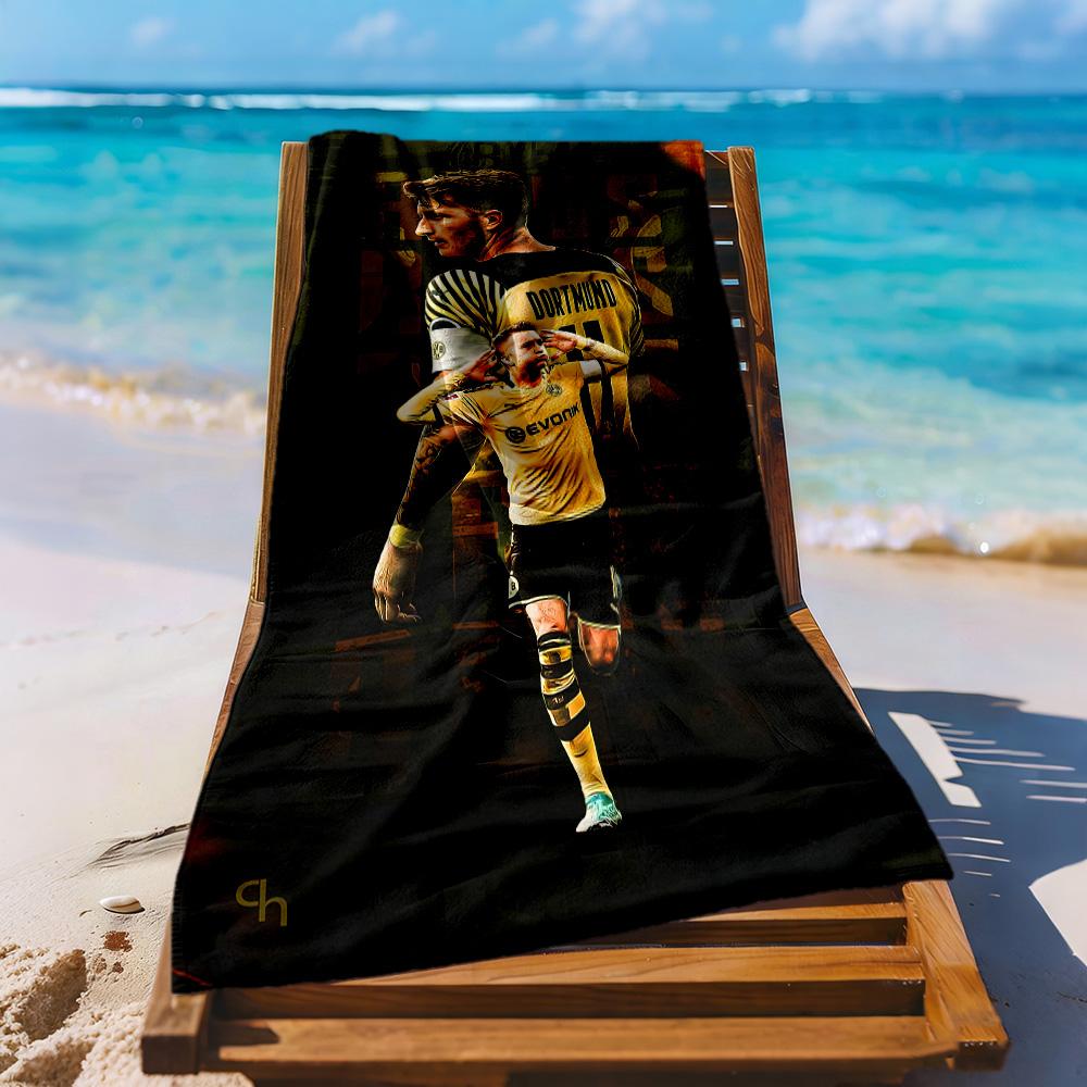 Borussia Dortmund Beach Towel High Absorbency Quickdry Comfortable Lightweight
