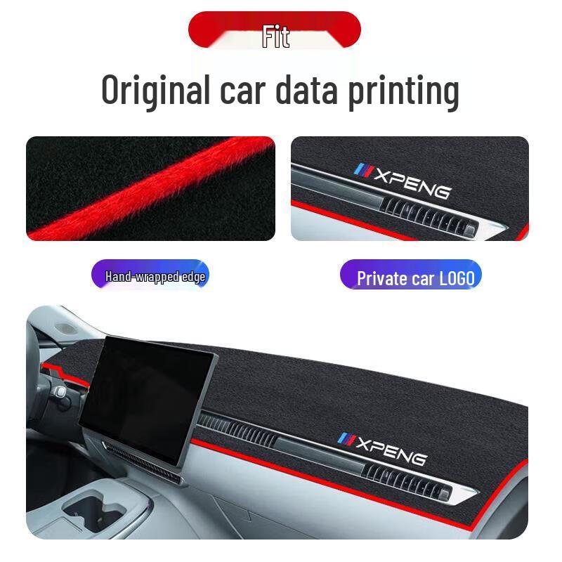 Anti-Glare Sunshade Mat for Xpeng MONA M03 Console & Dashboard, Non-Slip Car Accessory