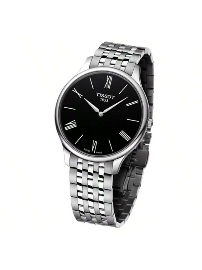 Tissot men's quartz watch, stainless steel strap, 30m water-resistant T063.409.11.058.00