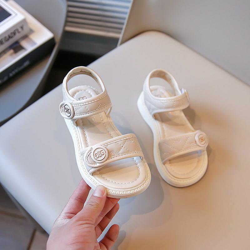 Girls British Style Princess Casual Soft Sole Summer Sandals For Kids 23