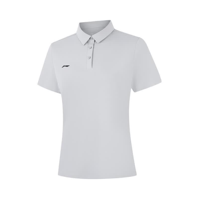 Li-Ning Women s Quick-Dry Short Sleeve Polo Shirt