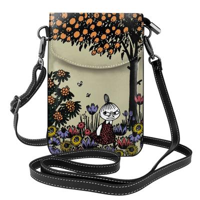 This Genuine Leather Smartphone Pouch Is a Slim, Lightweight Shoulder Bag for Men and Women. It Can Also Be Used As a Wallet, Mini Pouch, or