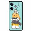 For Tecno Pova 6 Phone Case 6.78" Animal Black Silicone Soft Back Cover Cases For Tecno Pova 6 Case Pova6 Coque Funda Shockproof