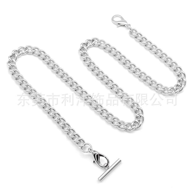 Cross Punk Design Chain Necklace: Hip Hop Style Denim Waist Accessory