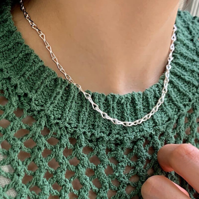 TEMTTING Hook Chain Necklace