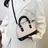 Yogodlns Women Shell Crossbody Bag New Trendy Retro Shoulder Handbag Simple Stylish Casual Commuter Purse