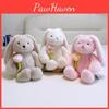 Plush Rabbit Toy For Kids Flower Decoration For Girls And Toddlers