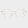 NeoRetro B2038 C4 Gold Blue Light Blocking Glasses