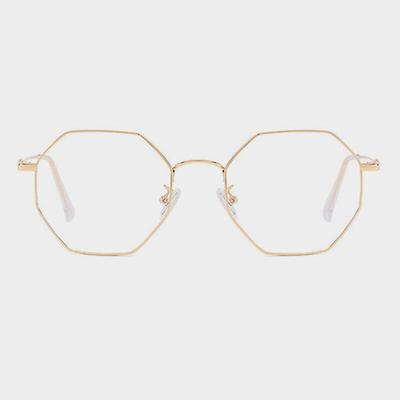 NeoRetro B2038 C4 Gold Blue Light Blocking Glasses