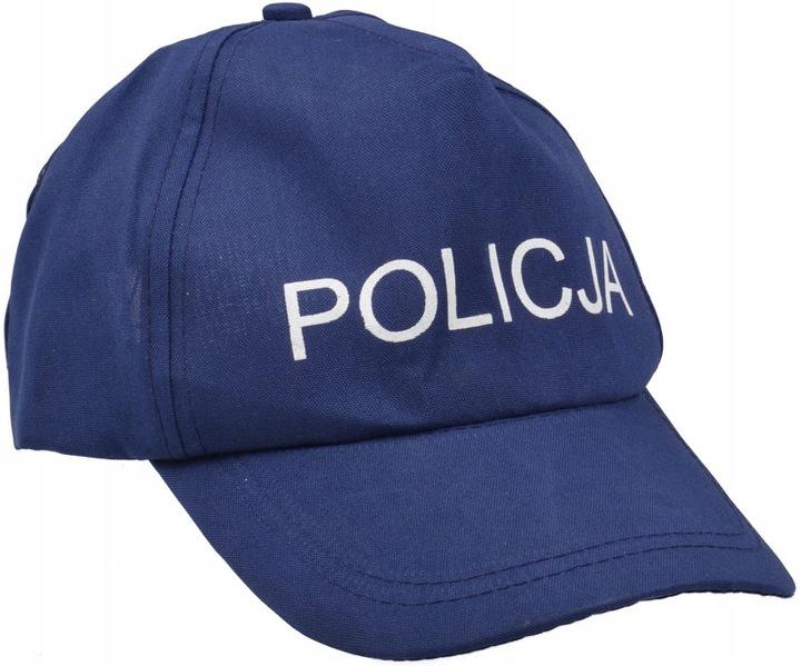 Polizisten-Set Polizei Zubehör Kostüm Karneval Mütze Abzeichen Handschellen