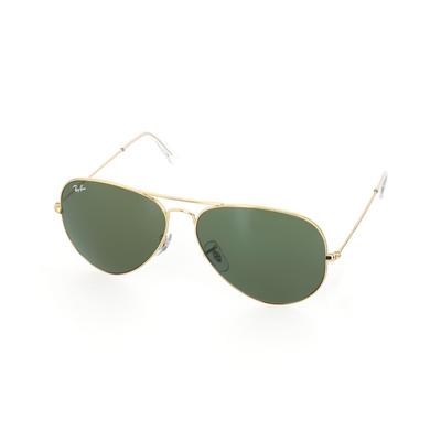 RAYBAN Sunglasses Gold Frame Aviator Pilot Shades Unisex Couple Style -L2846 0RB3026