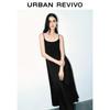 UR2026 Women's U-Neck Sling A-Line Dress