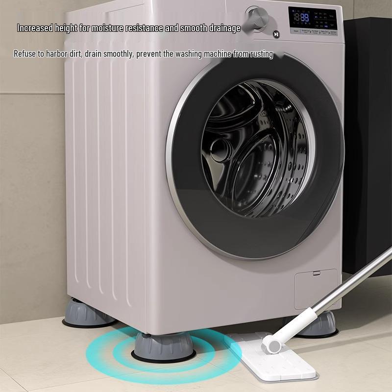 Universal Anti-Vibration Anti-Slip Silent Washer & Fridge Base Stand Pads