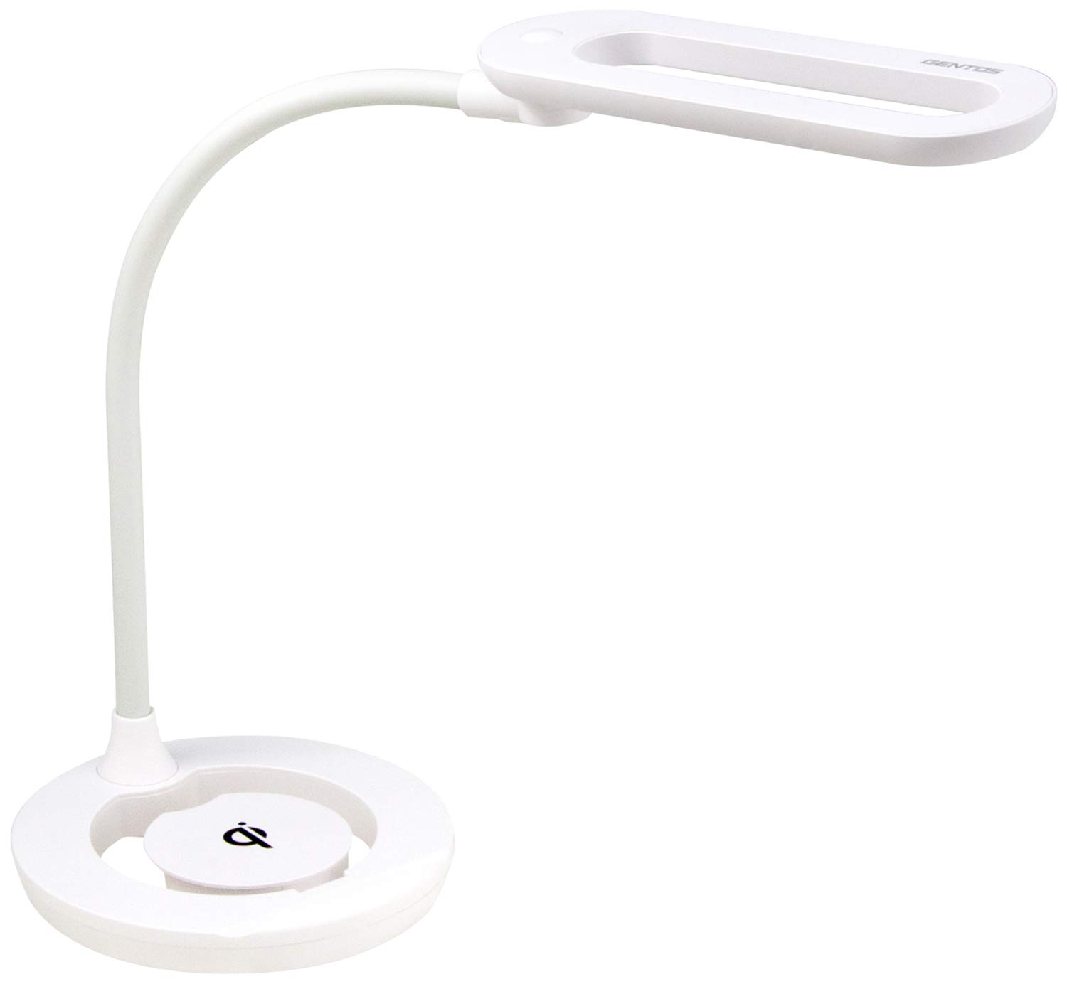 

GENTOS LED Desk Easy on the Tabletop Stand 600 Light, Eyes, Light, Lumens, Lumisus, White, DK-R103WH білий
