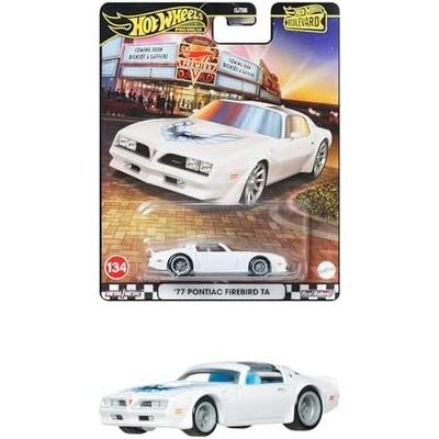 Hot Wheels Boulevard '77 Pontiac Firebird TA Die-Cast Car - 3+ - White - JBL28