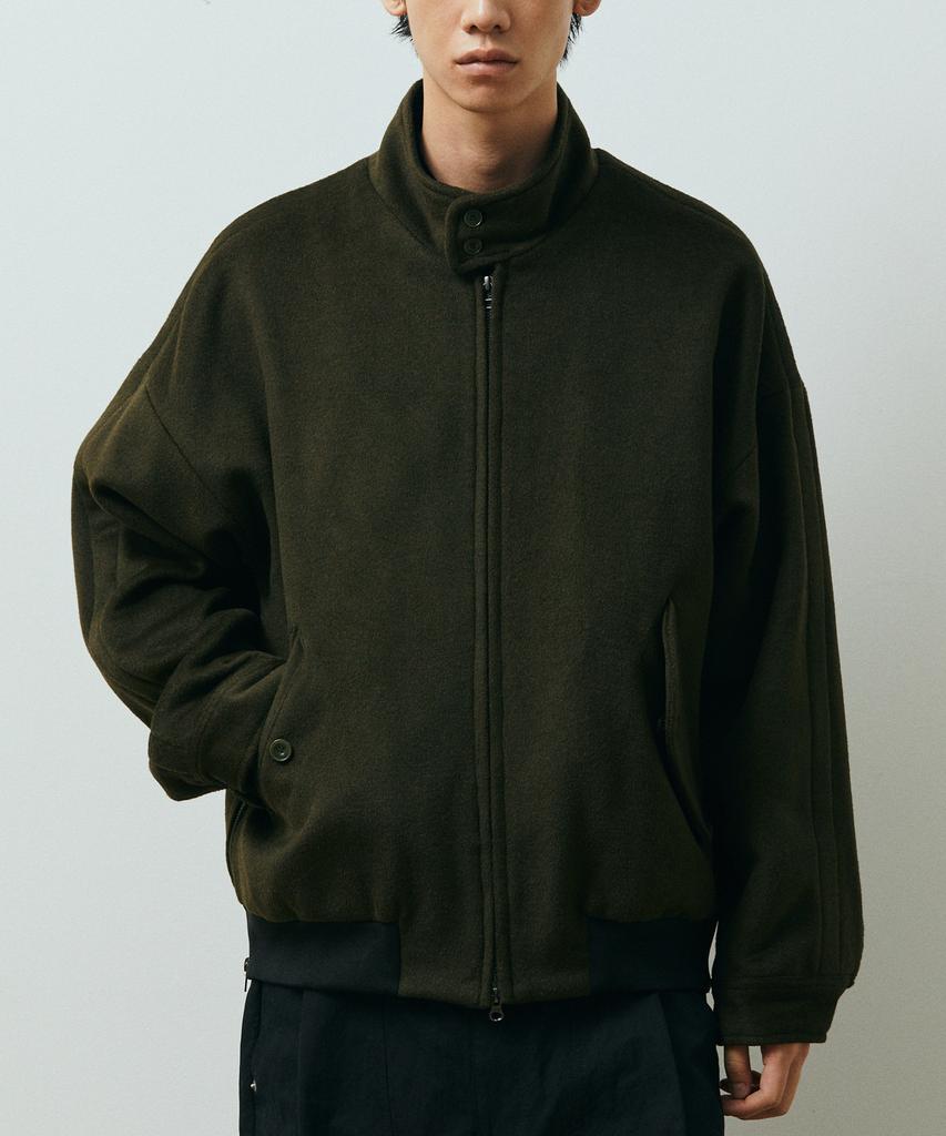 Publicfigure Wool Blend Harrington Jacket_Khaki