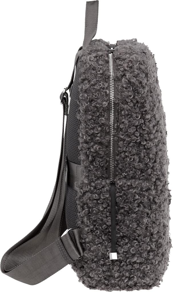 Moleskine Textile Backpack with Storage for Free Size Women's 4-Piece 13-Inch PC, ET22FLBK3A1, Gray,