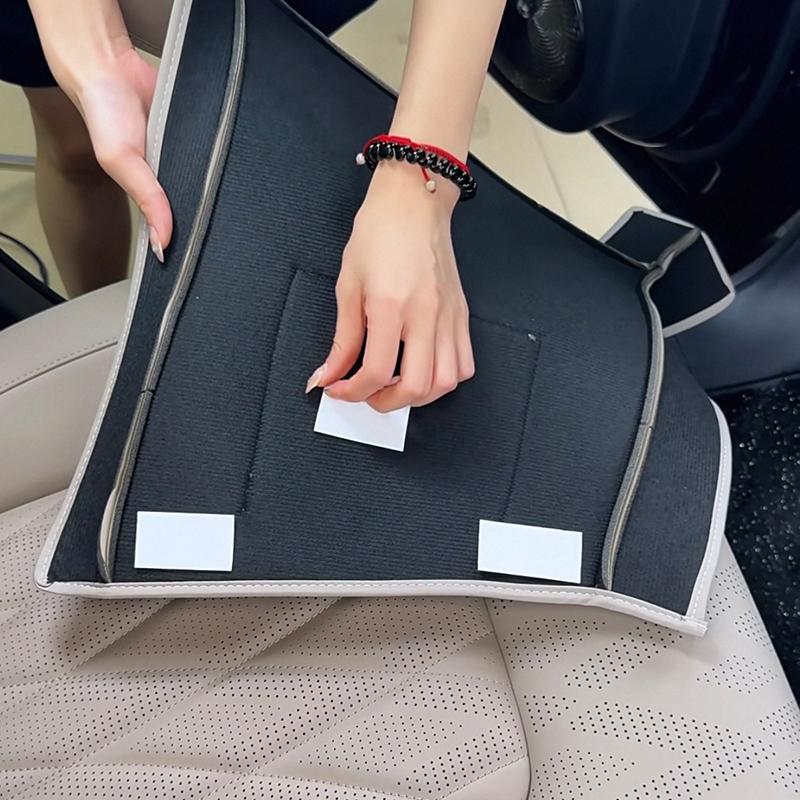 For Zeekr 8X 2026 B-Pillar Leather Anti-Collision Protection Sticker Modification Accessories
