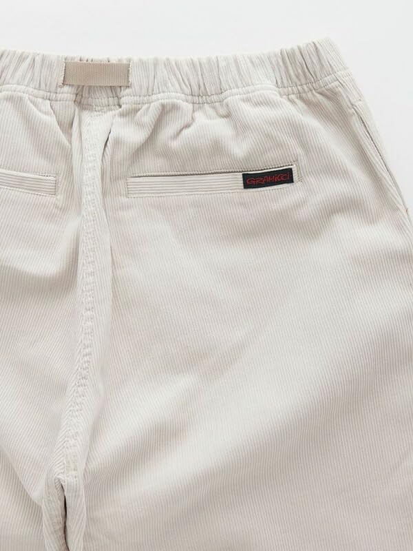 Gramicci Corduroy Pants, Webbing Belt, Easy Waist, Loose Tapered, 100% Cotton, 10W CORDUROY G5FM-P073