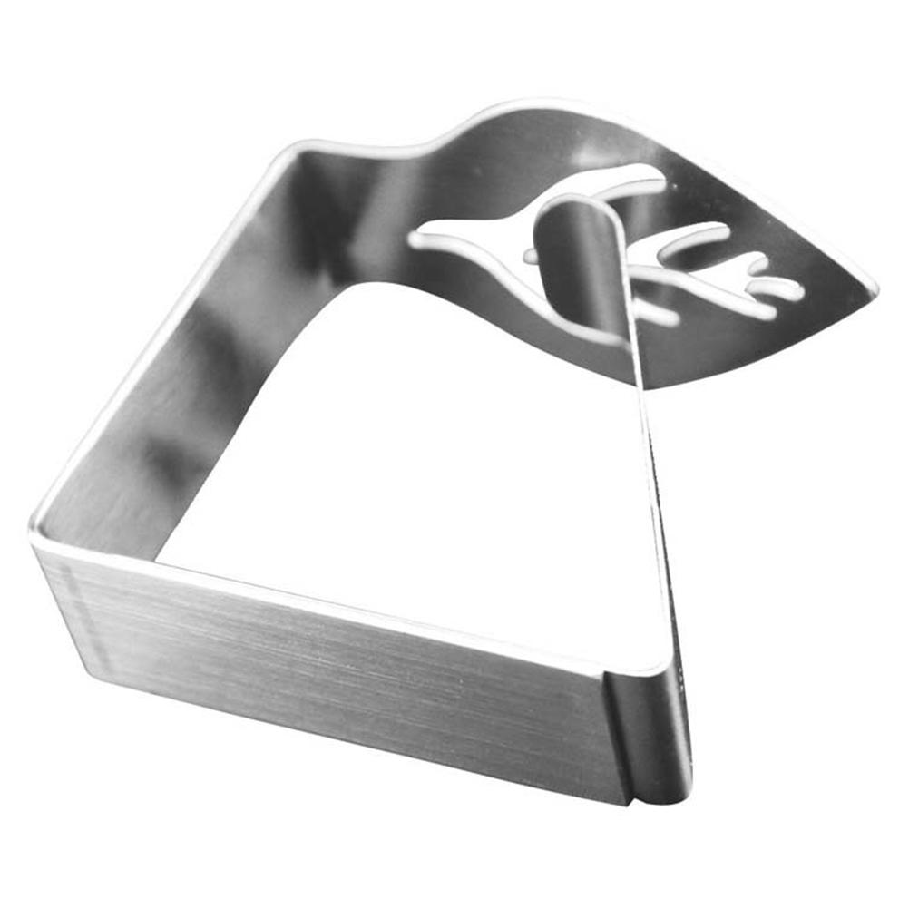 4Pcs Stainless Steel Tablecloth Clips Adjustable Table Cloth Holder Clamps for Home Wedding Party