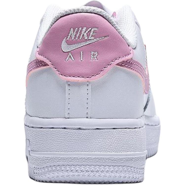 Nike Air Force 1 Low Top Skateboard-Schuhe Rosa Weiß Unisex CT3839-124