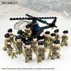 M8107 M1634 M1817 Military Building Block Minifigures Assault Division Special Forces Toys