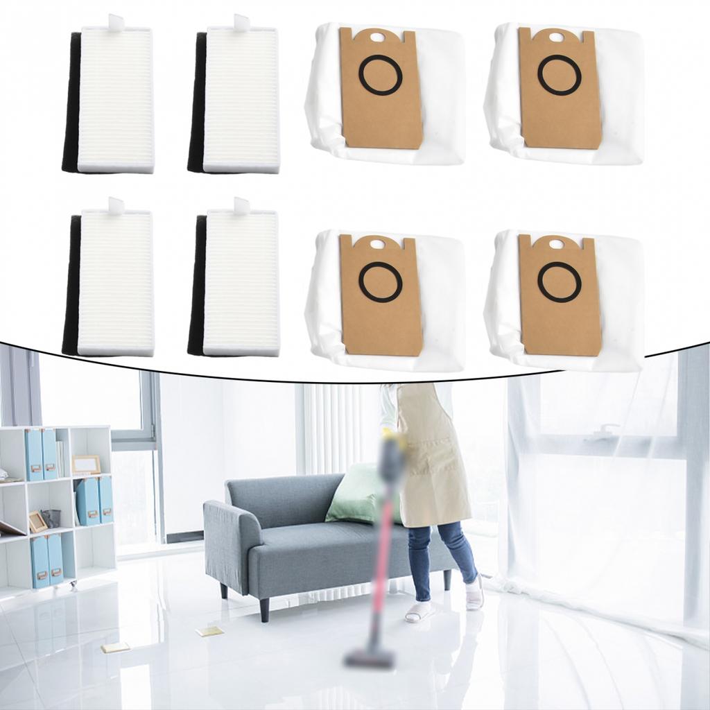 Filter Dust Bag Mop, Compatible for HONITURE For Q6 SE Robot Vacuum Cleaner