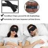 Sleep Mask for Women and Men, Patented Design 100% Blackout Night Mask Comfortable Eye Mask and Blindfold -Black