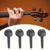 4 Piezas de Ébano Clavijas de Afinación para Violín Color Negro Clavijas de Cuerda de Violín Para Violín 1/2 1/4 1/8