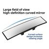 1PC Universal Anti-Glare Wide Angle Convex Rearview Mirror for Car Interior Baby Seat Watch Blind Spot Reduction SUV Trucks