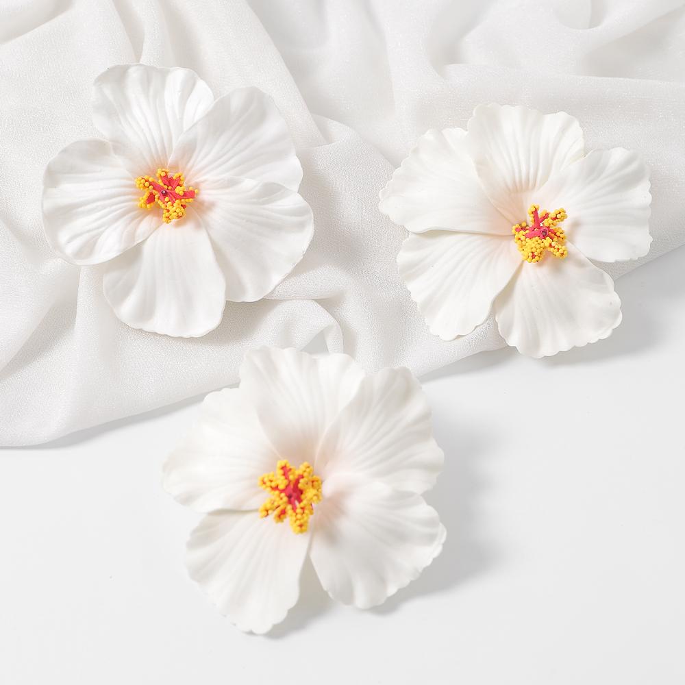 5/10Pcs Artificial Flowers 9.5cm Fake Flowers for Home Decor Party Supplies Wedding Decoration Bridal Hair Clothing Accessories