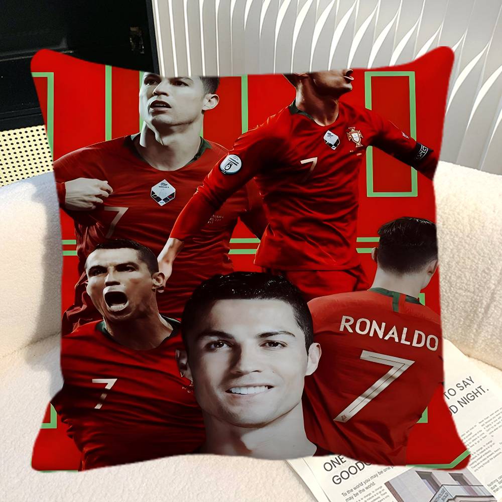 Cool CCristiano RRonaldo CR Classic Vintag Square Pillow Bedroom Sofa Leisure Comfort Cushion Car Home Decoration