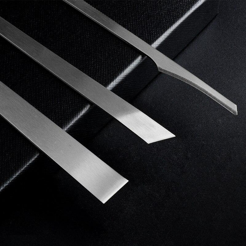 3 teile/satz Abgestorbene Hautzellen Entfernung Füße Schaber Pediküre Messer Werkzeuge Professionelle Fußpflege Maniküre Pediküre Klinge