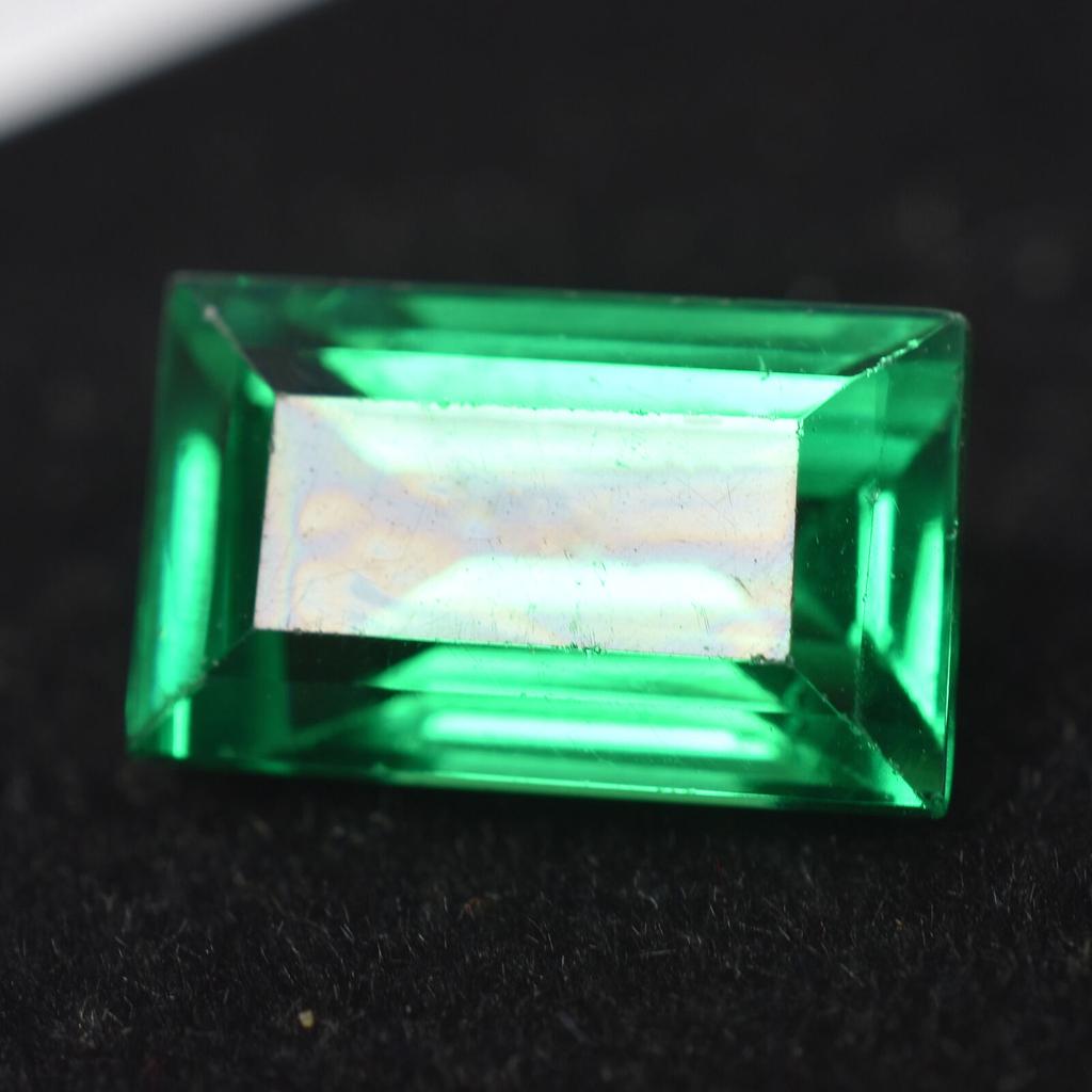 Ring Size NATURAL Green Emerald Tourmaline 10.30 Ct CERTIFIED Loose Gemstone L-913xc