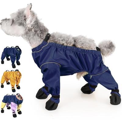 Vodotesné psie topánky do dažďa s podväzkom, topánky na ochranu labiek, protišmyková obuv, nohavice do dažďa a snehu, psie podväzkové topánky, legíny na prechádzky vonku